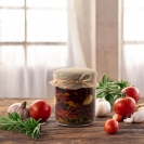 Sun-dried Tomatoes Dipped in our premium olive oil and authentic herbs 600g.